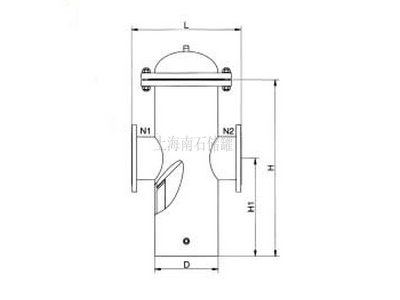 消氣過濾器結(jié)構(gòu)示意圖